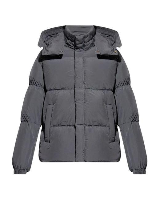 メンズ DIESEL W-rolfys パデッドジャケット Gray