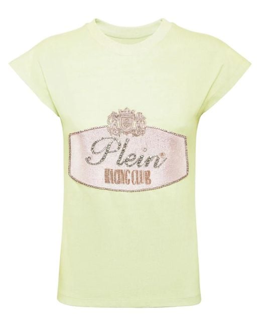 Philipp Plein Yellow Cars Racing Tank Top