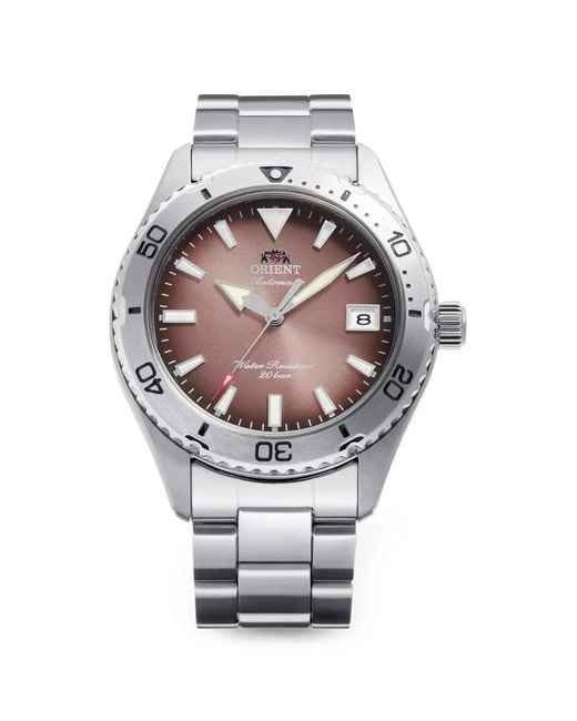 Orient Gray Montre Diver Design 46.5 Mm for men