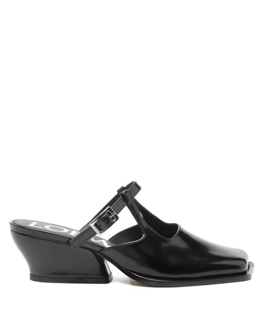 Loewe Black 60Mm Onda Mules