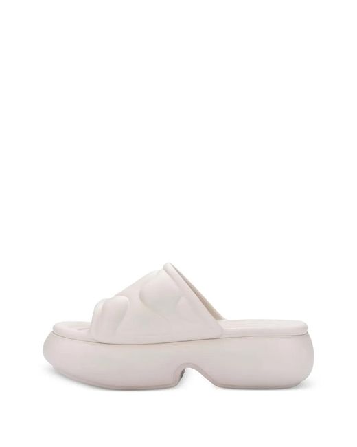 Claquettes Puff À Semelle Plateforme Melissa en coloris White