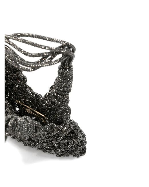 HIBOURAMA Black Mini Vannifique Tote Bag