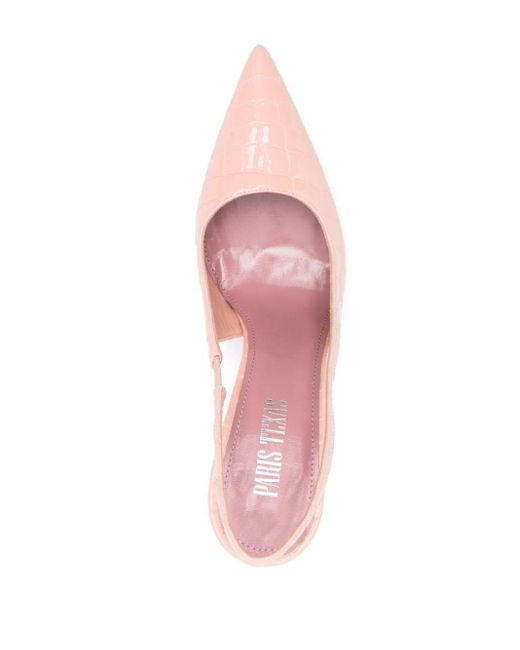 Zapatos Lidia con tacón de 105 mm Paris Texas de color Pink