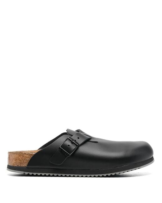 Birkenstock Black Closed-Toe Moulded Mules