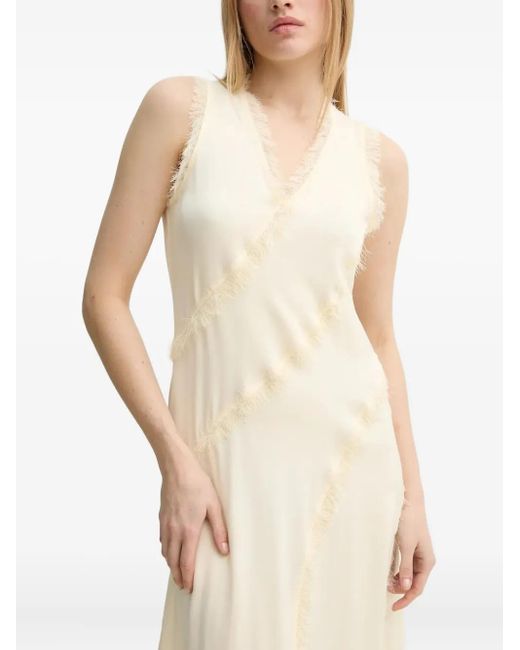 Day Birger et Mikkelsen Natural Kleid mit Fransen