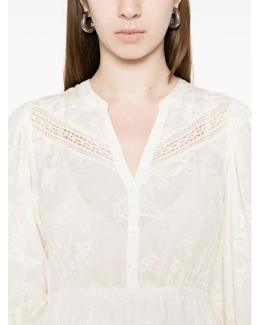 Abito Midi Robe Prisco di Ba&sh in White