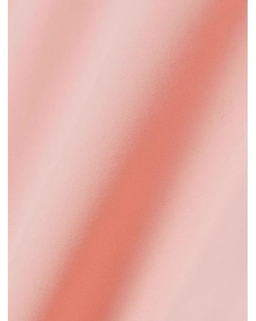 Lacoste Pink Logo-Patch Drawstring Swim Shorts for men