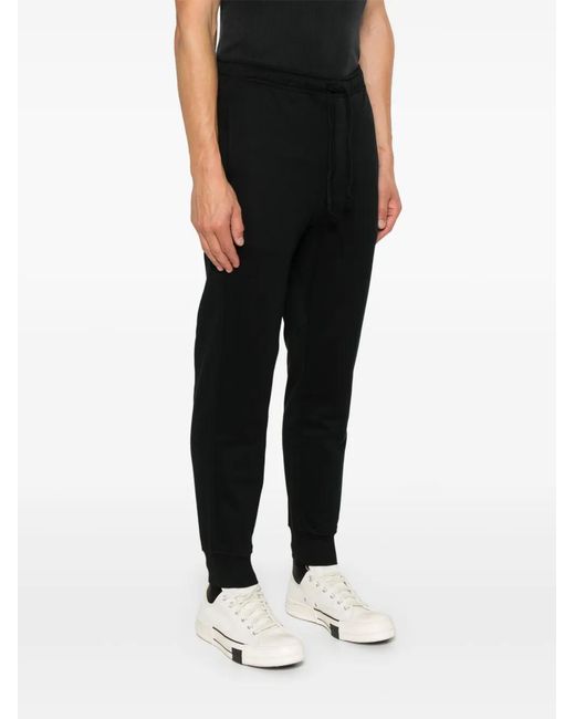 Y-3 Black X Adidas Logo-Print Track Pants