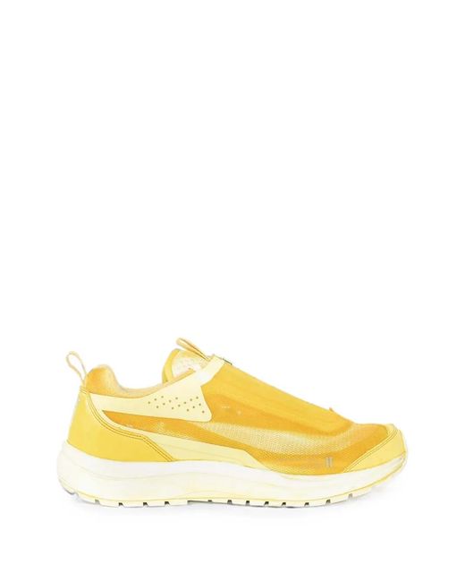 Boris Bidjan Saberi 11 Yellow X Salomon Bamba2 Low Sneakers