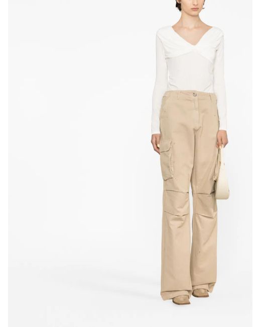 Coperni Natural Trousers Beige