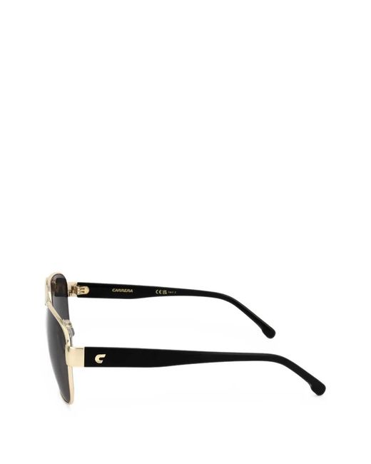 Carrera Metallic Pilot-Frame Sunglasses