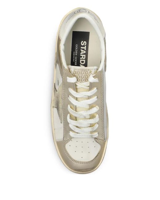 Golden Goose Deluxe Brand Yellow Leather Sneakers