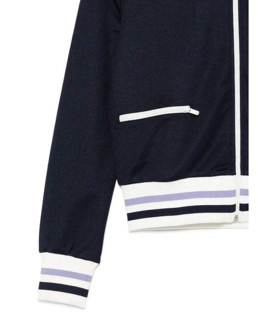 Lacoste Blue Logo-Embroidered Jacket