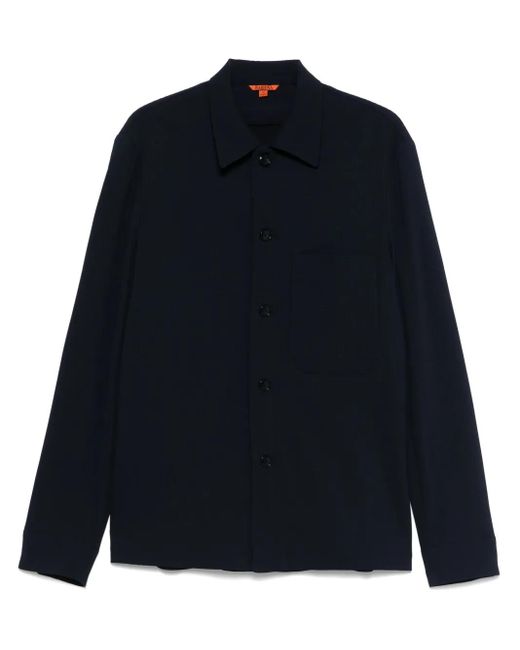 Sobrecamisa Cedrone Folco Barena de hombre de color Blue