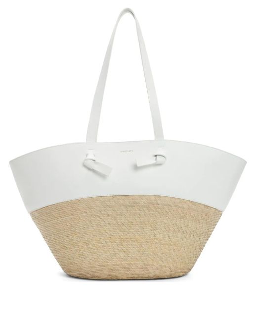 Borsa A Secchiello Con Nodi di Altuzarra in White