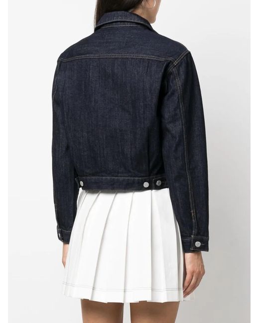 Levi's Blue Logo-Buttons Denim Jacket