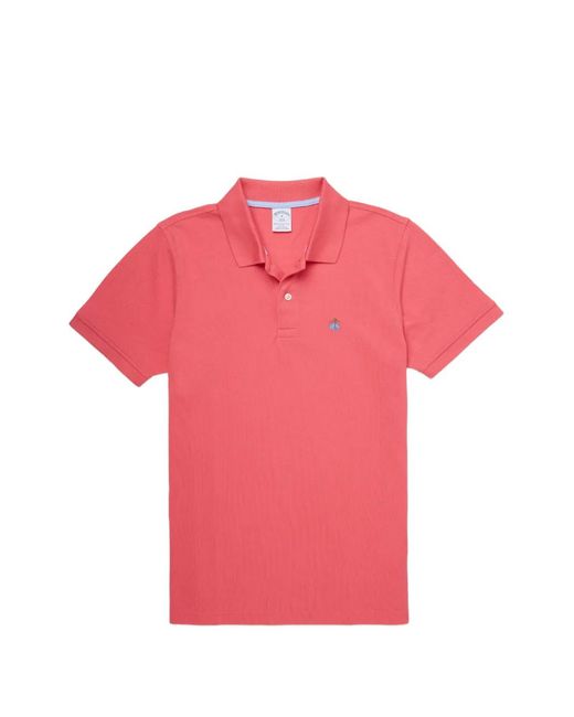 Brooks Brothers Pink Short-Sleeve Polo Shirt for men