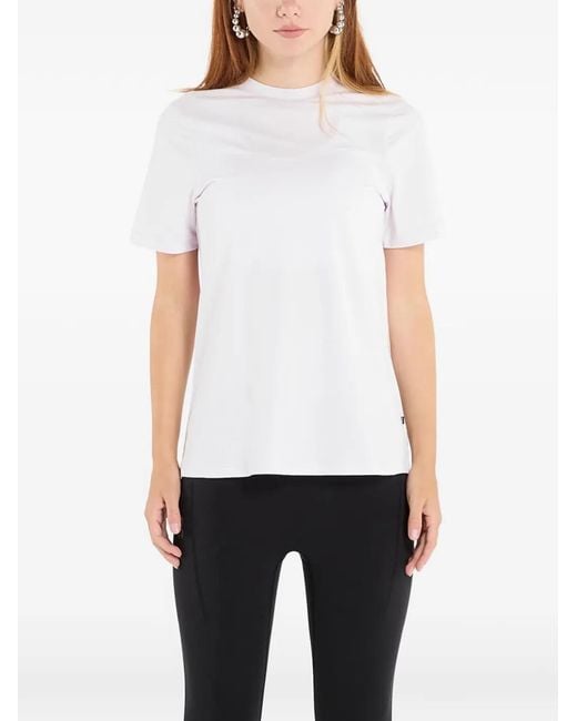 On Shoes White Crew-Neck T-Shirt