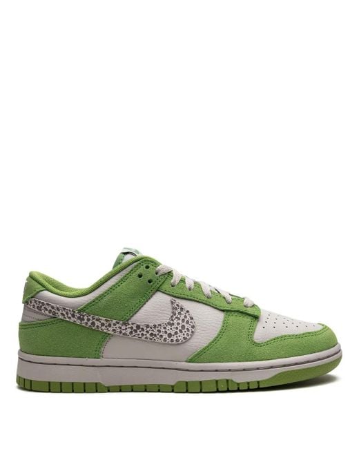 Nike Green Dunk Low As "Safari Swoosh
