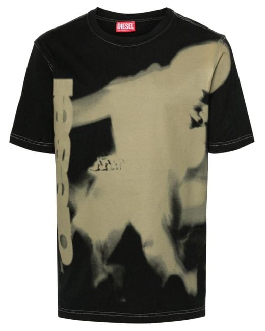 T-shirt T-Just-N13 di DIESEL in Black da Uomo
