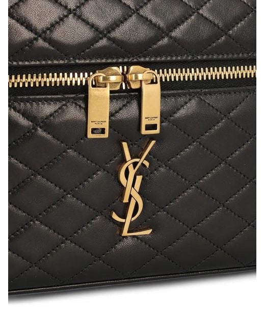 Saint Laurent Black Large Gaby Tote Bag