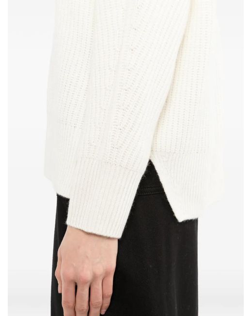 Loulou de Saison White Dakota Sweater