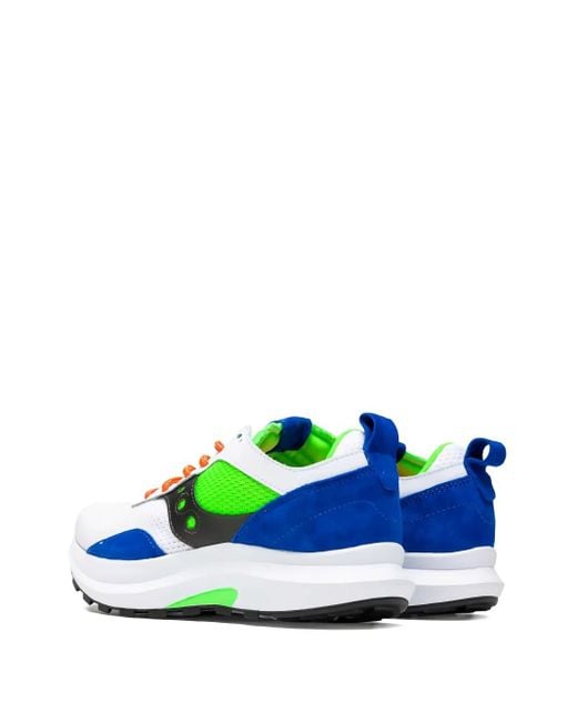 Saucony Green Jazz Hybrid Lace-Up Sneakers for men