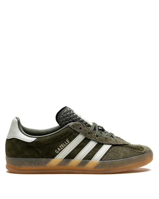 Adidas Green Gazelle Indoor "Night Cargo" Sneakers for men