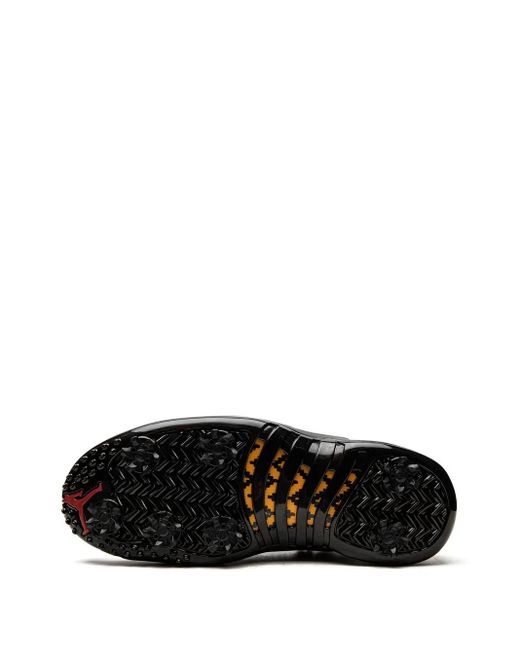 Nike White 12 Retro Low Golf "Taxi" Sneakers