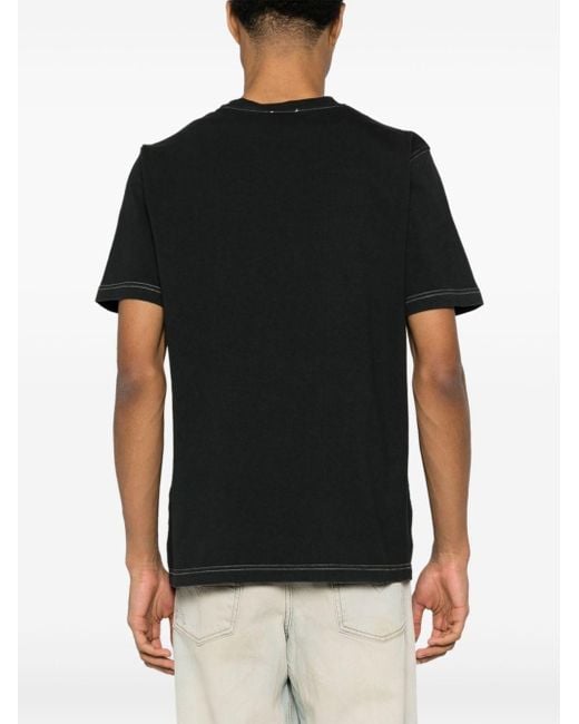 DIESEL Black T-just-n13 Cotton T-shirt for men