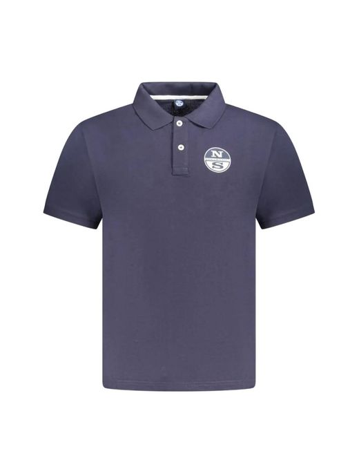Polo À Patch Logo North Sails pour homme en coloris Blue