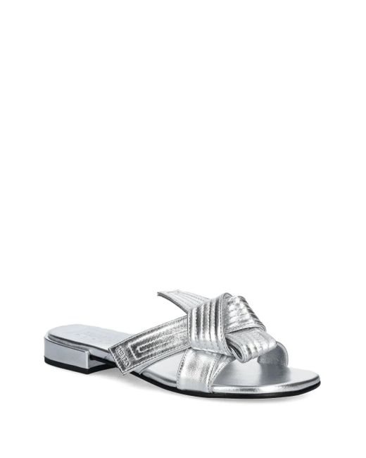 KENZO White Oki Sandals