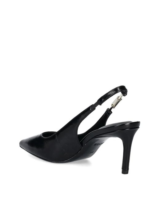 Boss Black 75Mm Slingback Pumps