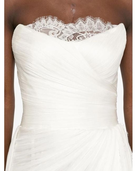 IRIS SERBAN White Shea Gown