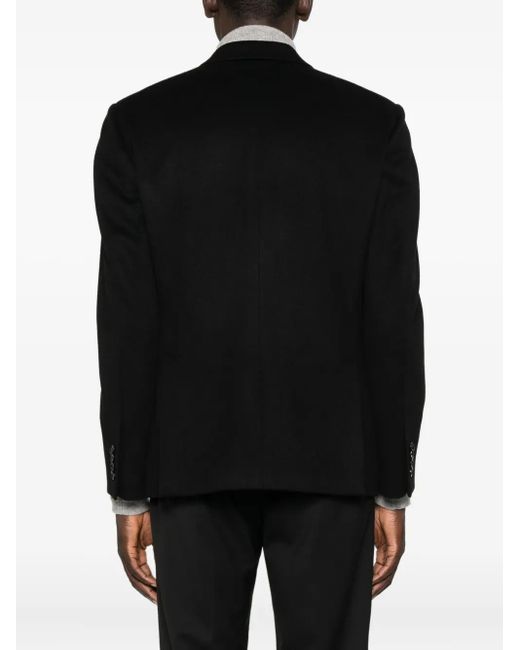 Blazer con doble botonadura Lardini de hombre de color Black