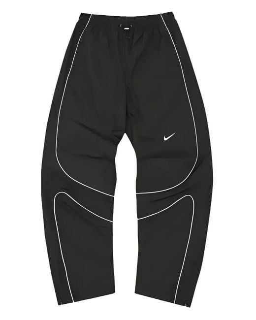 corteiz Black X Nike Nrg Pantalon À Liserés Contrastants