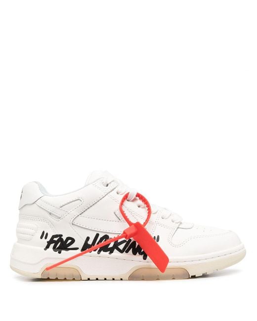 Off-White c/o Virgil Abloh Out Of Office "ooo" Sneakers in het Wit | Lyst NL