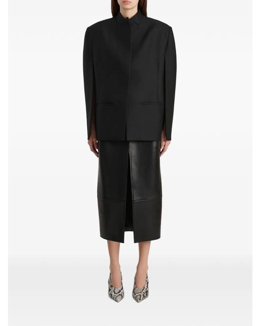 Khaite Black Long-Sleeve Jacket