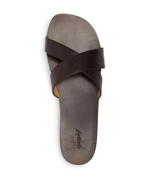 Marsèll Brown Sottile Leather Sandals for men