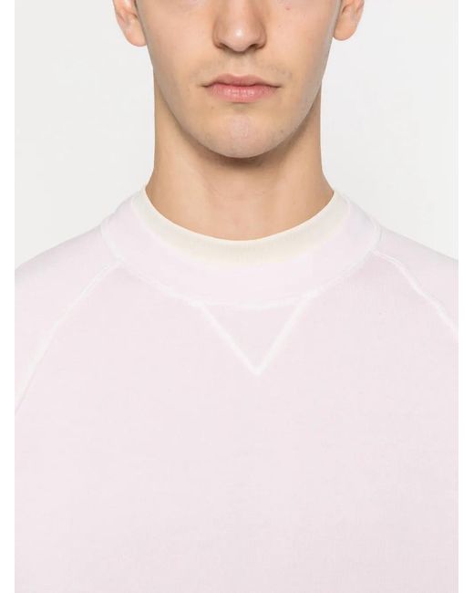 FILIPPO DE LAURENTIIS Sweatshirt Mit Raglanärmeln in Pink für Herren