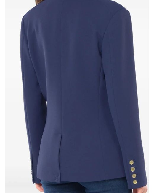 Elisabetta Franchi ロゴ ジャケット Blue