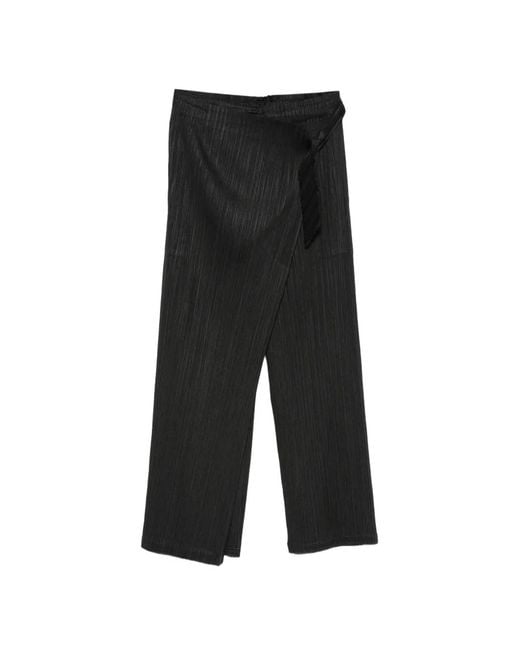 プリーツパンツ ISSEY MIYAKE風 イッセイミヤケ プリーツプリーズ