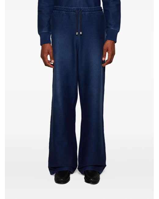 Loewe Blue Drawstring Trousers for men