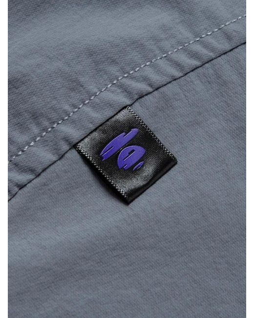 Aape By A Bathing Ape Gray Moonface Patch Shirt for men