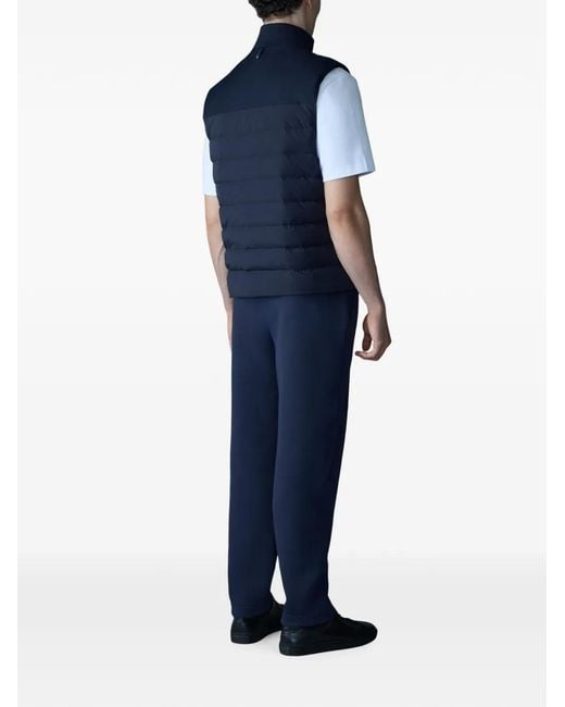 Mackage Blue Brody-Z Quilted Gilet for men