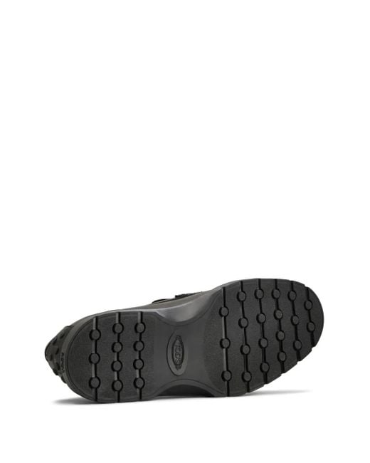 Tod's Black Leather Loafers for men