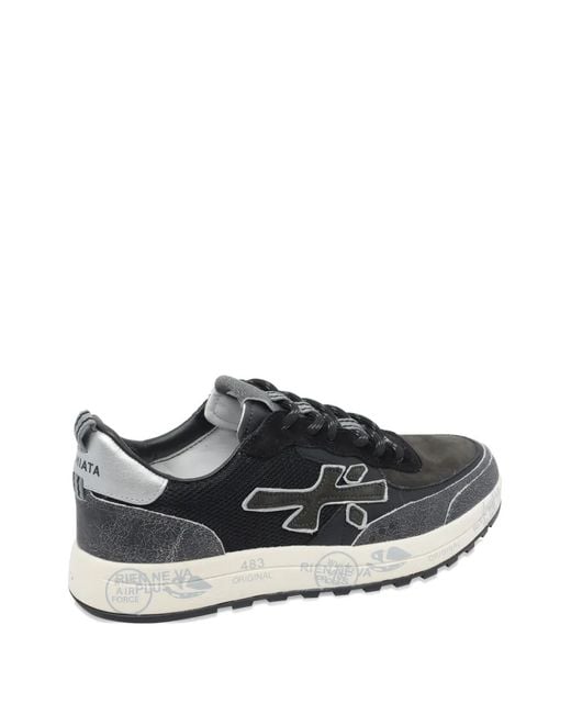Premiata Black Sneakers for men