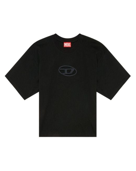 DIESEL T-buxt オーガニックコットン Tシャツ Black