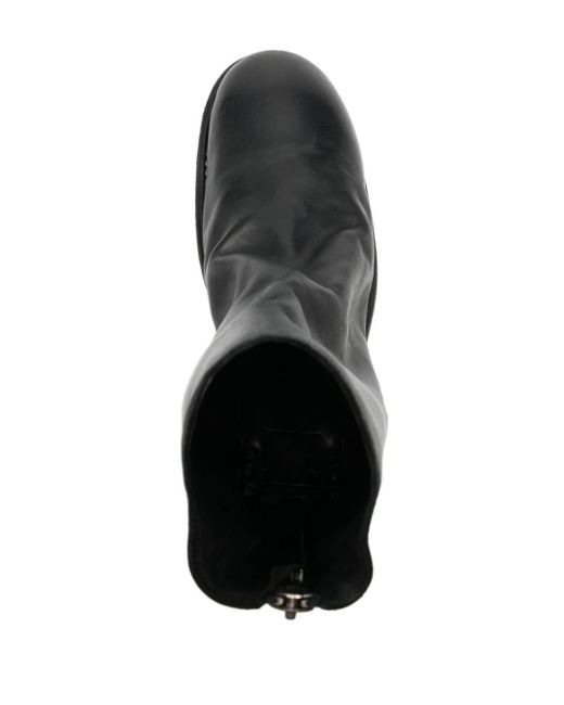 Boots zippées 986 en cuir Guidi pour homme en coloris Black