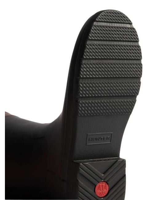 Hunter Black Refined Riding Boots